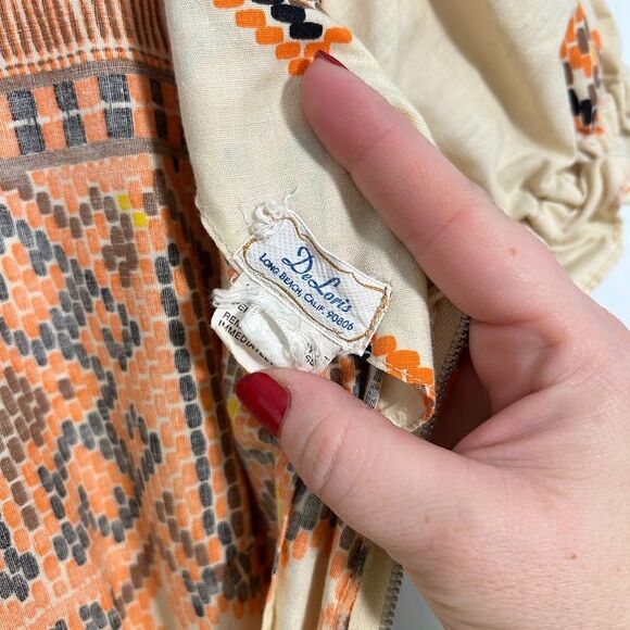 VTG DeLoris Square Dancing Dress Western Rockabilly Swing Circle Eyelet Lace - Picture 8 of 9